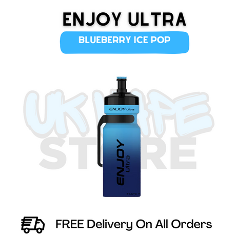 Shop Blueberry Ice Pop Enjoy Ultra 9000 9K Puff - £6.99