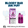 Kiwi Passionfruit Guava - Passionfruit Martini, Bloody Bar 20K Disposable
