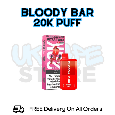 Rainbow Sweets - ICE POP  Bloody Bar 20K Disposable