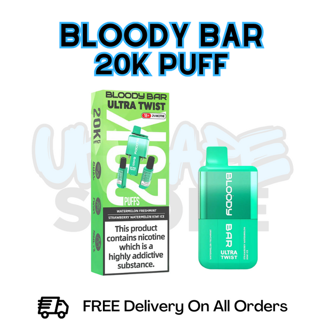 Watermelon Fresh Mint Bloody Bar 20K Disposable