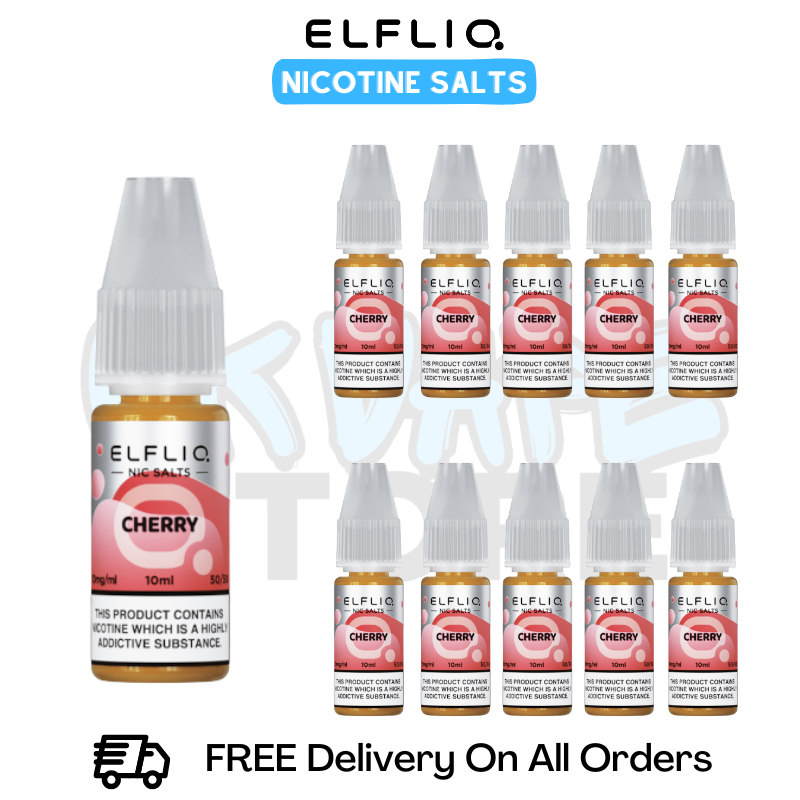 Cherry ElfLiq Nicotine Salts Box Of 10