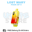 Buy Online Cherry Peach Lemonade Lost Mary BM6000 6K Puff Box Of 5