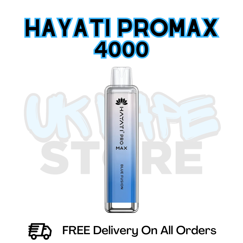Buy Online Blue Fusion Hayati Pro Max 4000Puffs 4K Disposable - Only £7.99