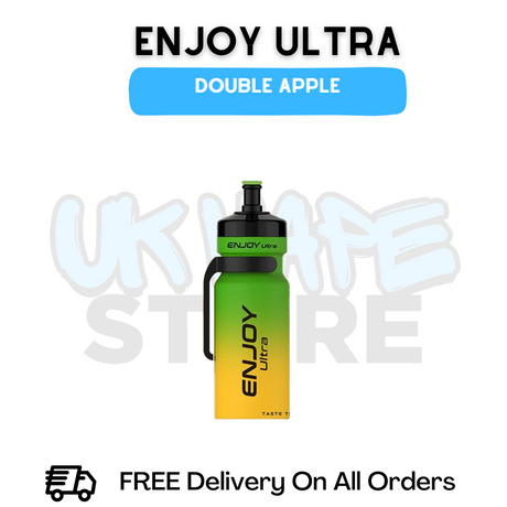 Buy Online Double Apple Enjoy Ultra 9000 9K Puff - £6.99