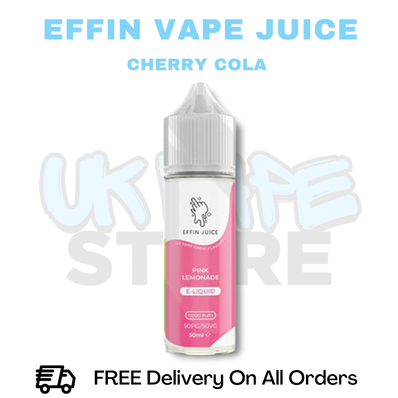 Buy Online Cherry Cola Effin Juice Shortfil 50ML
