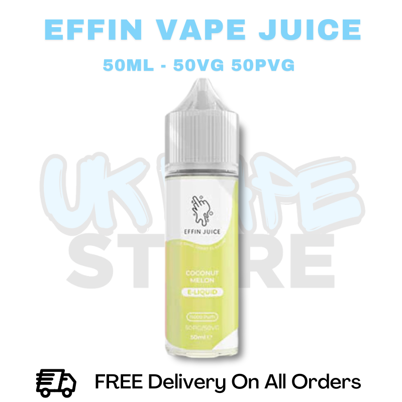 Buy Online Coconut Melon Effin Juice Shortfil 50ML
