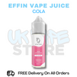 Buy Online Cola Effin Juice Shortfil 50ML