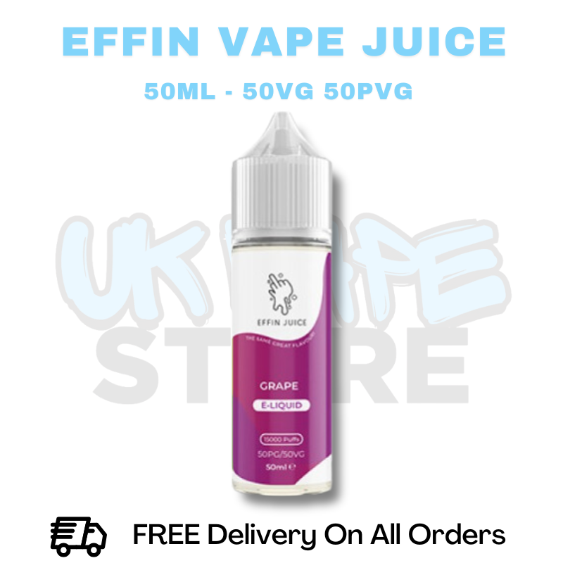 Buy Online Grape Effin Juice Shortfil 50ML