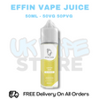 Buy Online Lemon Tart Effin Juice Shortfil 50ML