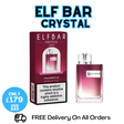 Buy Online Strawberry Ice Elf Bar Crystal 600 Disposable Kit | ONLY £1.79 UK Vape Store