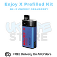 Buy Online Blue Cherry Cranberry Enjoy X 10K Ultra Prefilled Pod Kit – ONLY £6.49