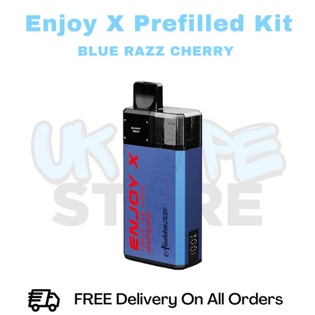 Buy Online Blueberry Raspberry Enjoy X 10K Ultra Prefilled Pod Kit – ONLY £6.49