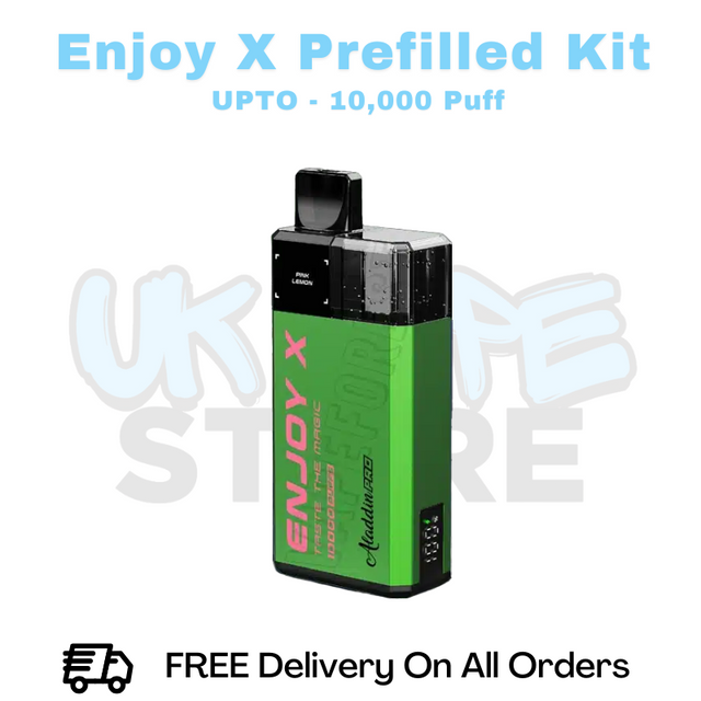 Buy Online Pink Lemon Enjoy X 10K Ultra Prefilled Pod Kit – ONLY £6.49