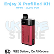 Buy Online Strawberry Enjoy X 10K Ultra Prefilled Pod Kit – ONLY £6.49