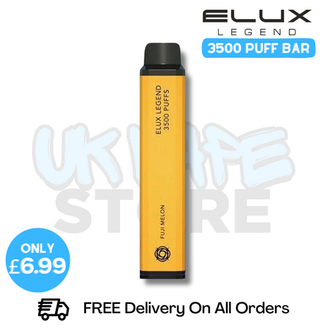 Shop Fuji Melon Elux Legend 3500 Puff Vape Kit - ONLY £6.99 - UK Vape Store