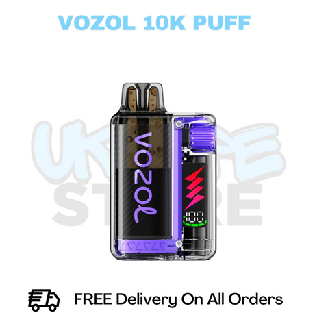 Buy Online Grape Ice Vozol Vista Plug 10K Prefilled Pod Kit