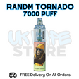 Buy Online Gummy Bear RandM Tornado 7K 7000 Puff Vape - £5.99