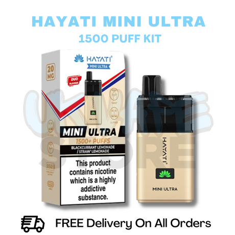 Shop Blackcurrant Lemonade Hayati Mini Ultra Kit – £3.99 - UK Vape Store