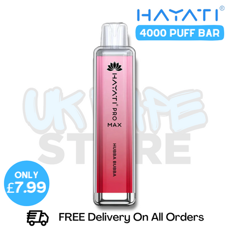 Shop Hubba Bubba Hayati Pro Max 4000Puffs 4K Disposable - UK Vape World