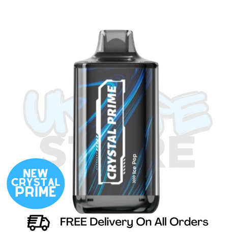 Buy Online Ice Pop Crystal Prime Deluxe 18000 Puff - £9.99