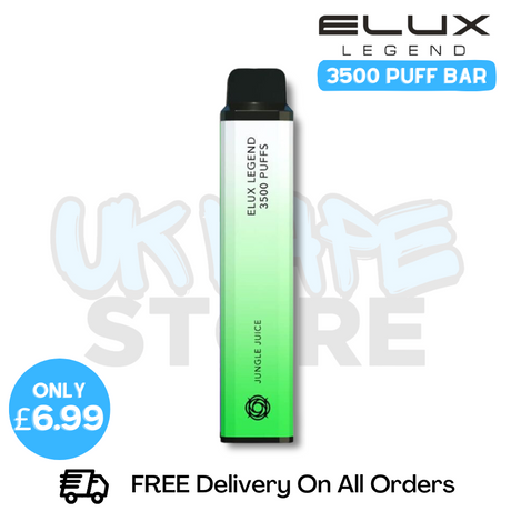 Shop Jungle Juice Elux Legend 3500 Puff Vape Kit - ONLY £6.99 - UK Vape Store
