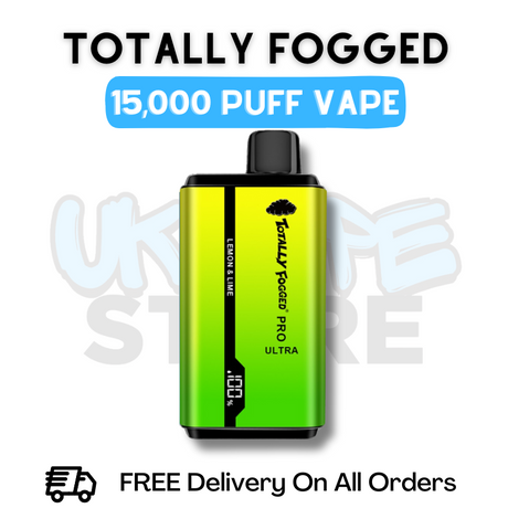 Shop Lemon Lime Totally Fogged Ultra 15000 15K  - UK Vape Store