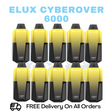 Buy Online Lemon Lime Elux CyberOver 6000 Box Of 10