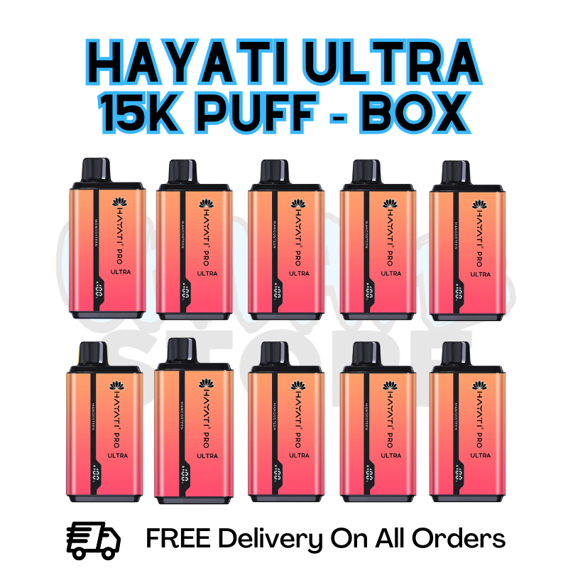 Buy Online Mangosteen Hayati Pro Ultra 15K Puffs Box Of 10 - £85.99