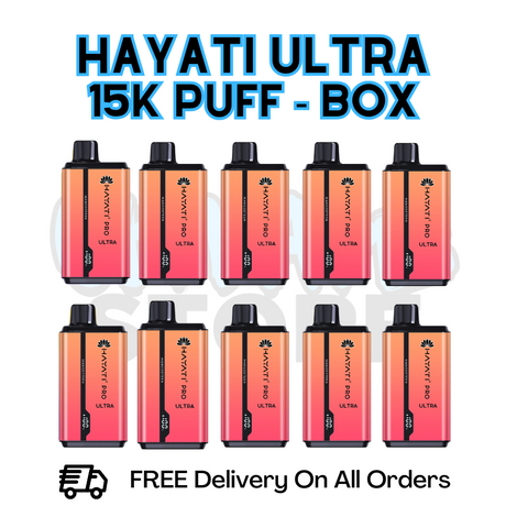 Buy Online Mangosteen Hayati Pro Ultra 15K Puffs Box Of 10 - £85.99