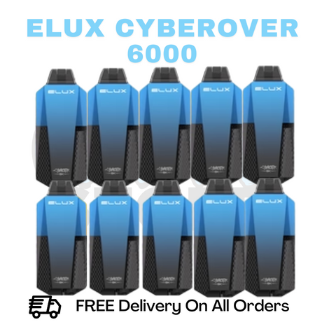 Buy Online Mr Blue Elux CyberOver 6000 Box Of 10