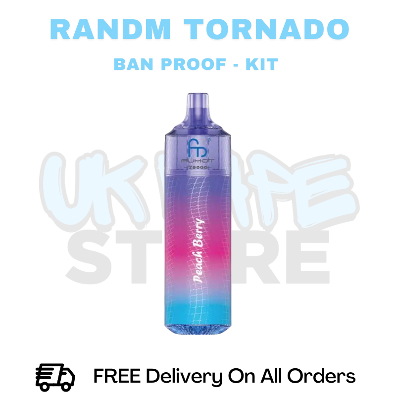 Buy Online Peach Berry RandM T9000 Prefilled Pod Kit - ONLY £5.99