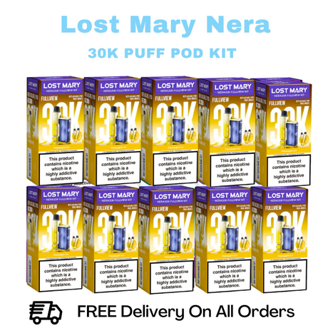 Buy Online Pineapple Ice Lost Mary 30K Nera Kit Box Of 10