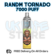 Buy Online Pineapple Ice RandM Tornado 7K 7000 Puff Vape - £5.99