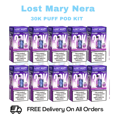 Buy Online Purple Edition Lost Mary 30K Nera Kit Box Of 10
