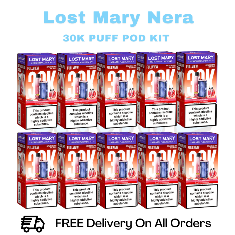 Buy Online Red Edition Lost Mary 30K Nera Kit Box Of 10