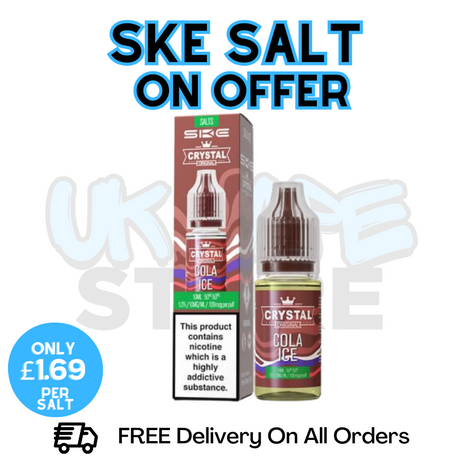 Shop Cola ICE SKE Crystal Nic Salt | ONLY £1.69 | Lowest Price - UK Vape World