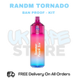 Buy Online Summer Peach Ice RandM T9000 Prefilled Pod Kit - ONLY £5.99