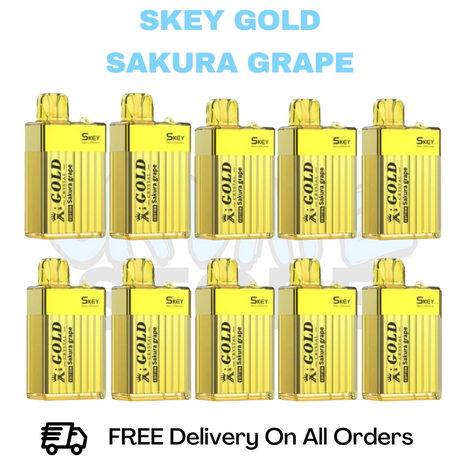 Buy Online Sakura Grape SKEY Crystal Gold 600 Box Of 10