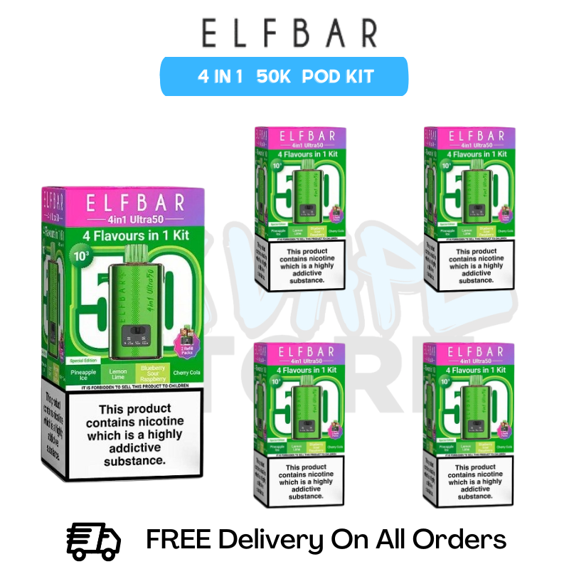 Special Edition Elf Bar Ultra 50K Box Of 5