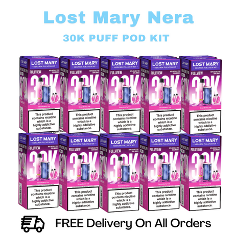 Buy Online Strawberry Ice Lost Mary 30K Nera Kit Box Of 10