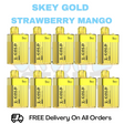 Buy Online Strawberry Mango SKEY Crystal Gold 600 Box Of 10