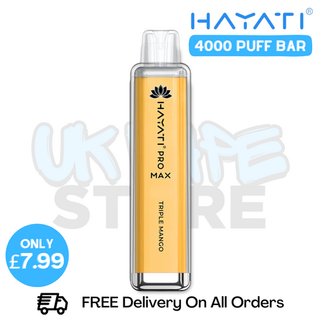 Shop Triple Mango Hayati Pro Max 4K 4000Puff - UK Vape Store