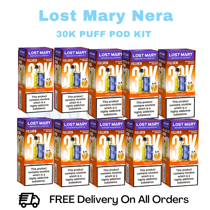 Buy Online Triple Mango Lost Mary 30K Nera Kit Box Of 10
