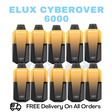 Buy Online Triple Mango Elux CyberOver 6000 Box Of 10