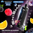 Buy online Vim Frozen Blueberry Hayati Shisha 15K Puff Vape Kit