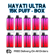 Buy Online Watermelon Skittles Hayati Pro Ultra 15K Puffs Box Of 10 - £85.99