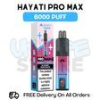 Blue Pomegranate Hayati Pro Max 6000 Kit - ukvapestore