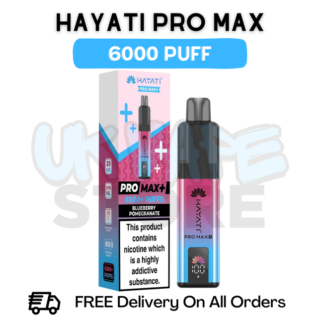Blue Pomegranate Hayati Pro Max 6000 Kit - ukvapestore