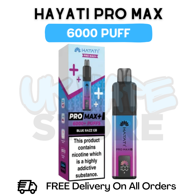 Blue Razz GB Hayati Pro Max 6000 Kit - ukvapestore
