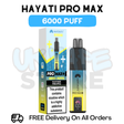 Blue Razz Pineapple Hayati Pro Max 6000 Kit - ukvapestore